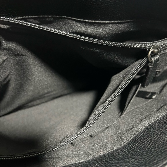 Calvin Klein tote crossbody bag iPad bag EUC Black - Picture 8 of 12